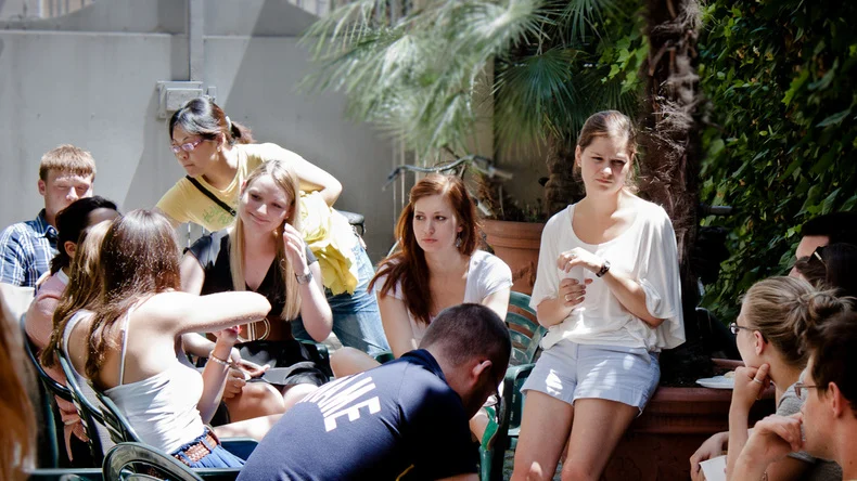 Estudantes Linguaviva Floren�a Florence Firenze