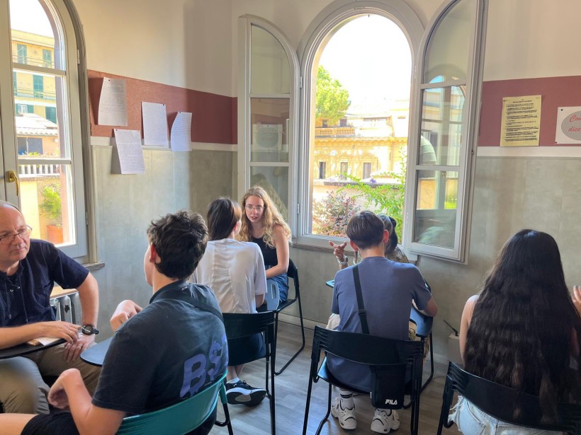 Sala de Aula - IH Roma Dilit Rome International House Rome