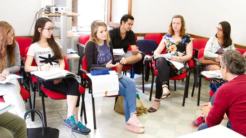 Sala de Aula - Linguaviva Floren�a Florence Firenze