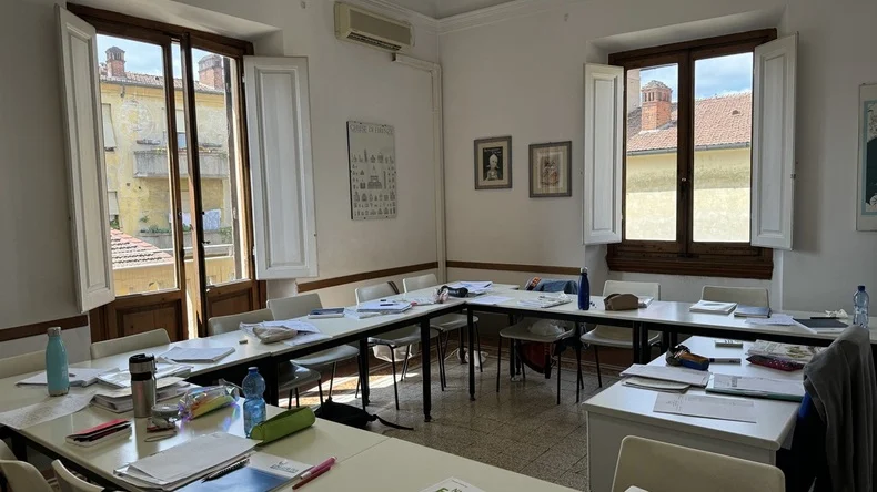 Sala de Aula - Linguaviva Floren�a Florence Firenze