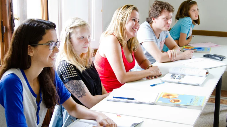 Sala de Aula - Linguaviva Floren�a Florence Firenze