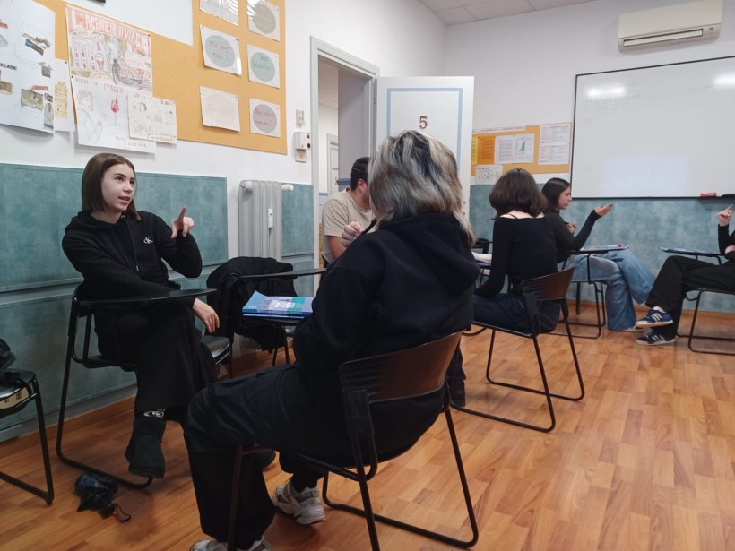 Sala de Aula - IH Roma Dilit Rome International House Rome